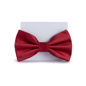 Cherry Red Bow Tie