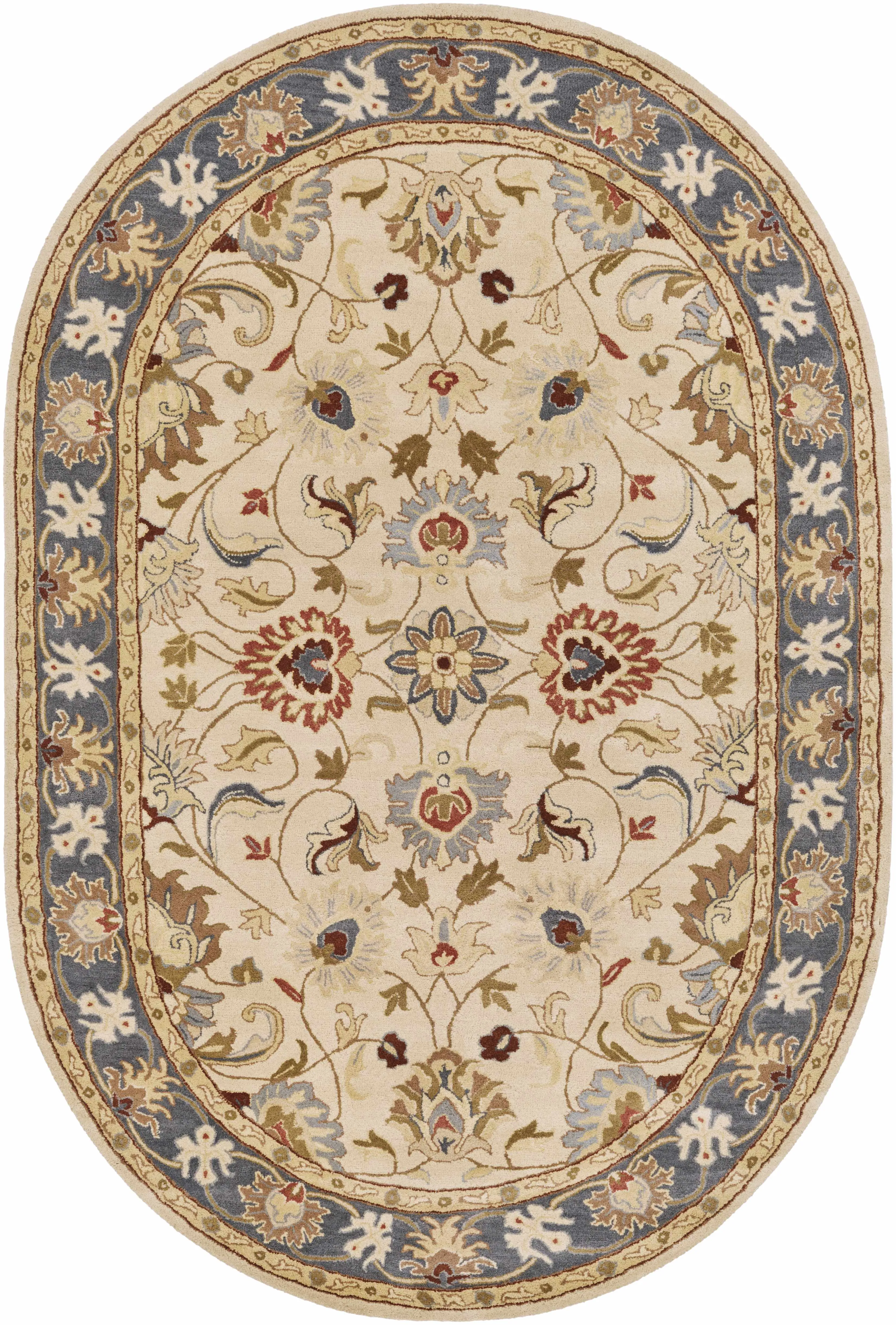 Cherryfield 1125 Yellow&Sage Wool Rug