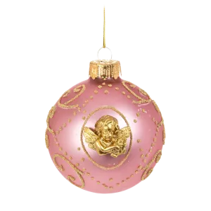 Cherub Ball Ornament