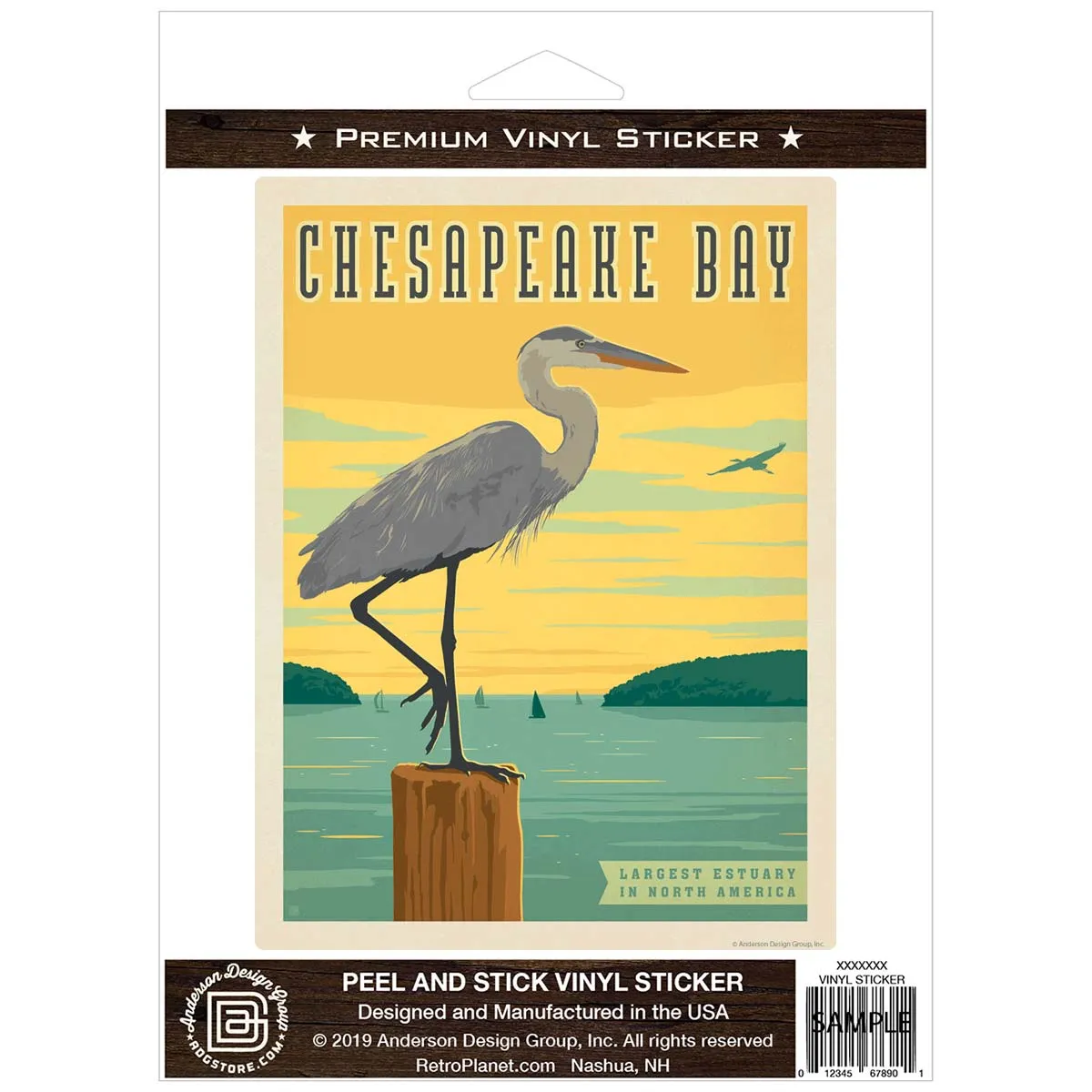 Chesapeake Bay Vinyl Sticker