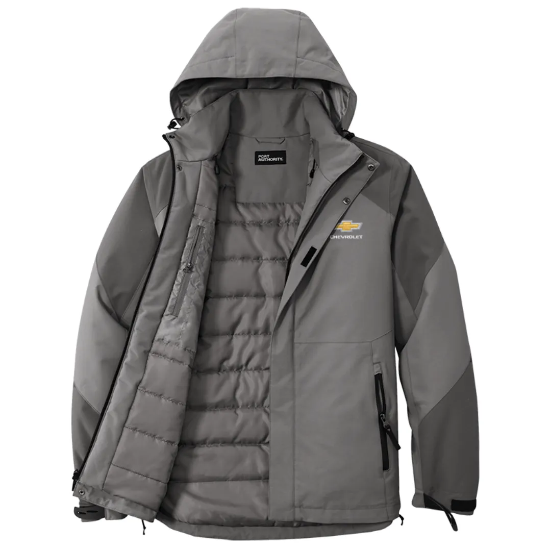 Chevrolet Gold Bowtie Insulated Waterproof Tech Jacket