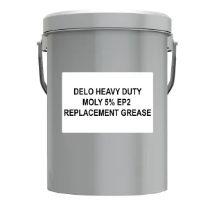 Chevron Delo Heavy Duty Moly 5% EP2 Replacement Grease by RDT - 35LB Pail