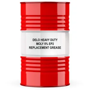 Chevron Delo Heavy Duty Moly 5% EP2 Replacement Grease by RDT - 400LB Drum