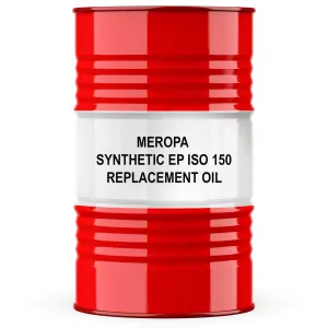 Chevron Meropa Synthetic EP ISO 150 Gear Replacement Oil by RDT - 55 Gallon Drum