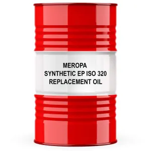 Chevron Meropa Synthetic EP ISO 320 Gear Replacement Oil by RDT - 55 Gallon Drum