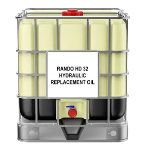 Chevron Rando HD 32 Hydraulic Replacement Oil by RDT - 275 Gallon Tote