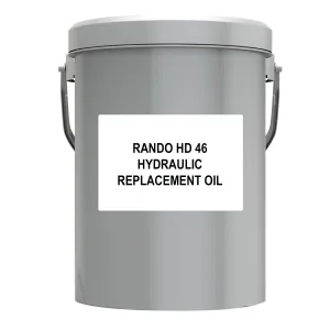 Chevron Rando HD 46 Hydraulic Replacement Oil by RDT - 5 Gallon Pail