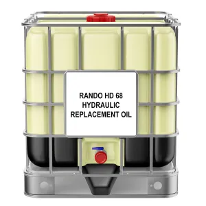 Chevron Rando HD 68 Hydraulic Replacement Oil by RDT - 275 Gallon Tote