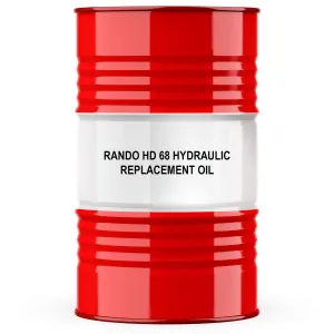 Chevron Rando HD 68 Hydraulic Replacement Oil by RDT - 55 Gallon Drum