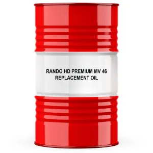 Chevron Rando HD Premium MV 46 Replacement Oil by RDT - 55 Gallon Drum