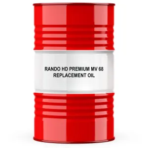 Chevron Rando HD Premium MV 68 Replacement Oil by RDT - 55 Gallon Drum