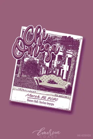 Chi Omega Georgia Southern University Spring Formal T-shirt