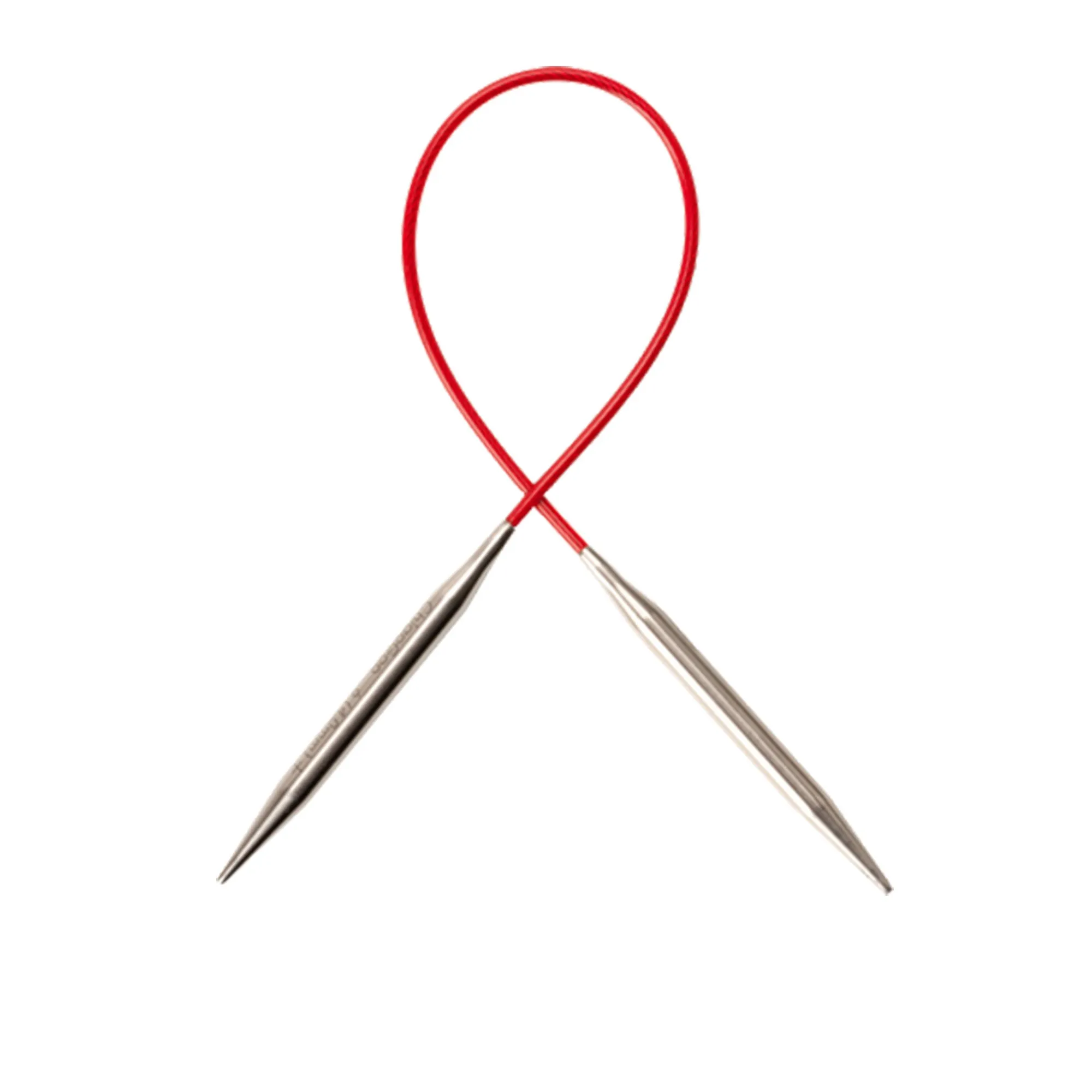 ChiaoGoo Knit RED Circular Needles - US 0 (2.00mm) - 9"