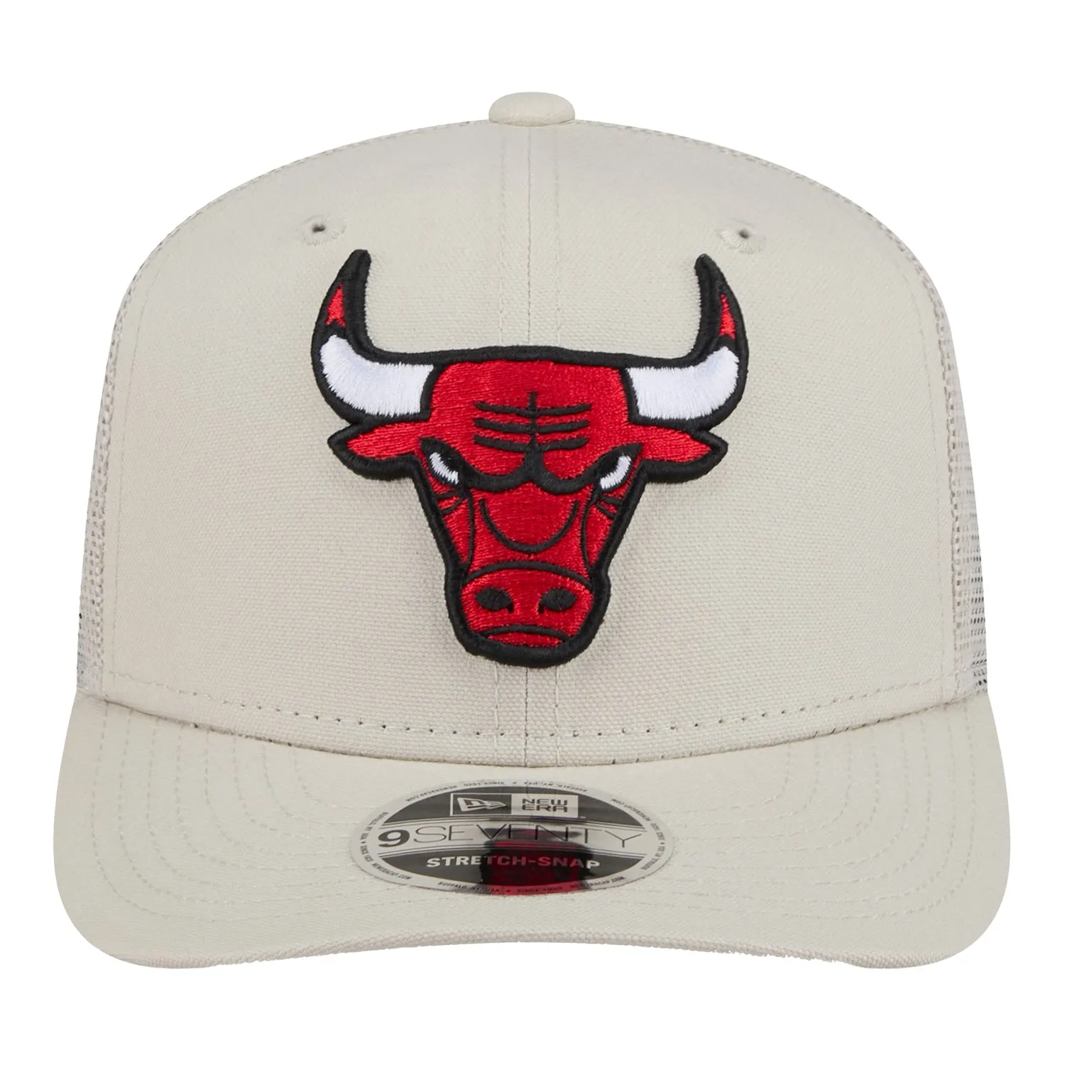 Chicago Bulls New Era 970SS Canvas Trucker Hat