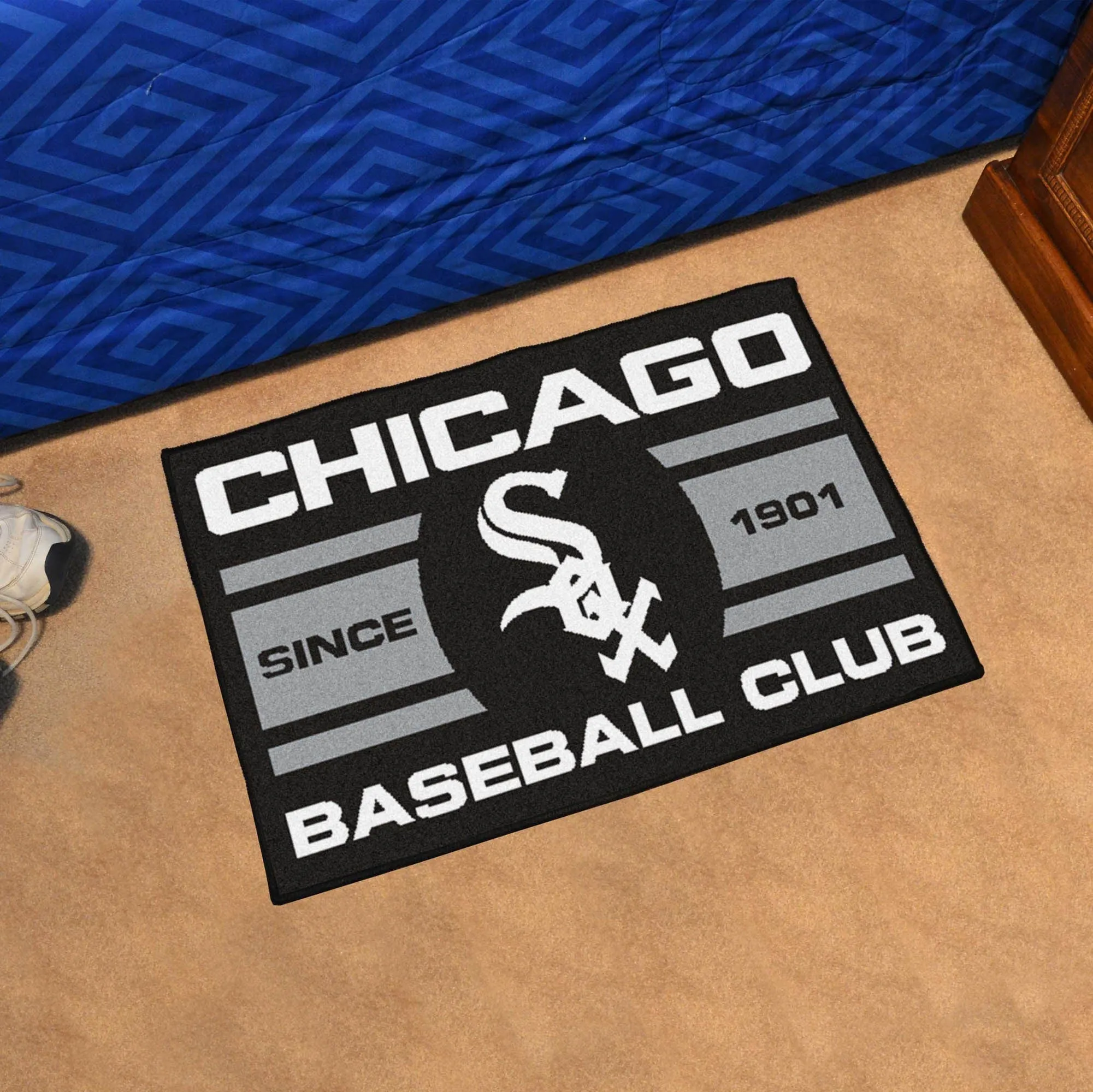 Chicago White Sox Starter Mat Accent Rug - 19in. x 30in., Uniform Design