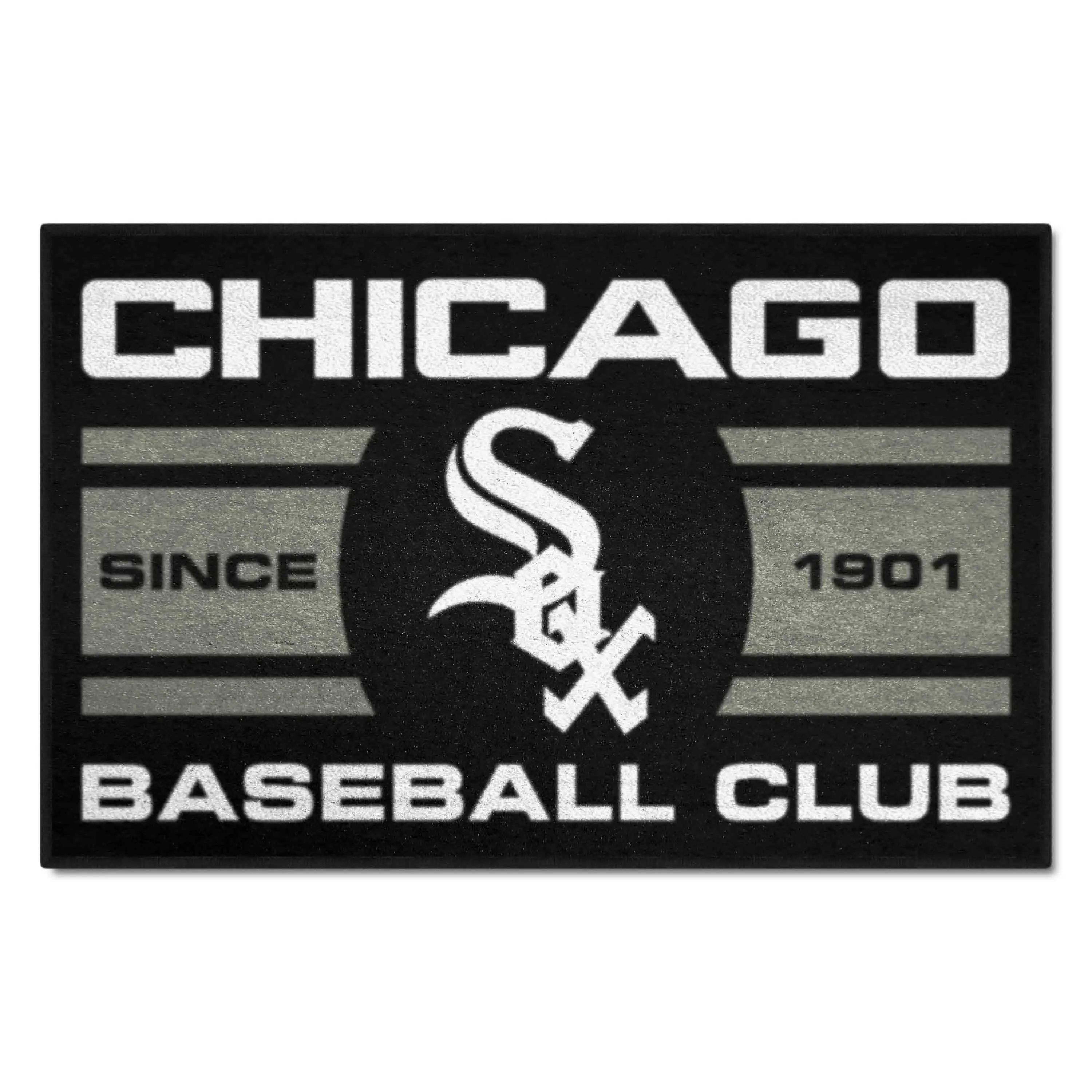 Chicago White Sox Starter Mat Accent Rug - 19in. x 30in., Uniform Design