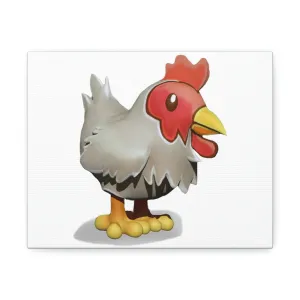 Chicken Stretched Canvas