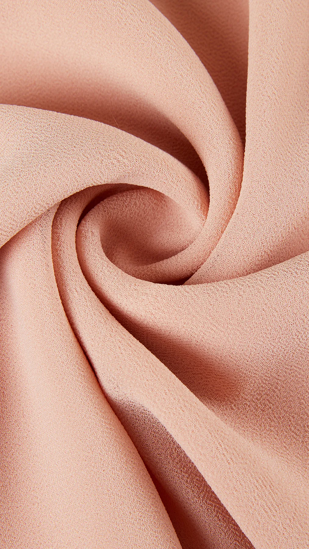 Chiffon Shawl - Shades of Peach-Orange