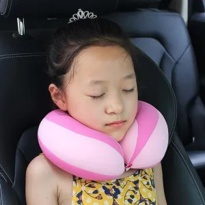 Children Car U-shape Pillow Travel Safety Seat Pillow