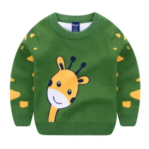 Children cartoon sweater