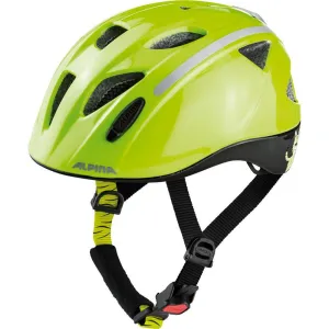 Children's helmet ALPINA Ximo Flash be visible reflective, yellow