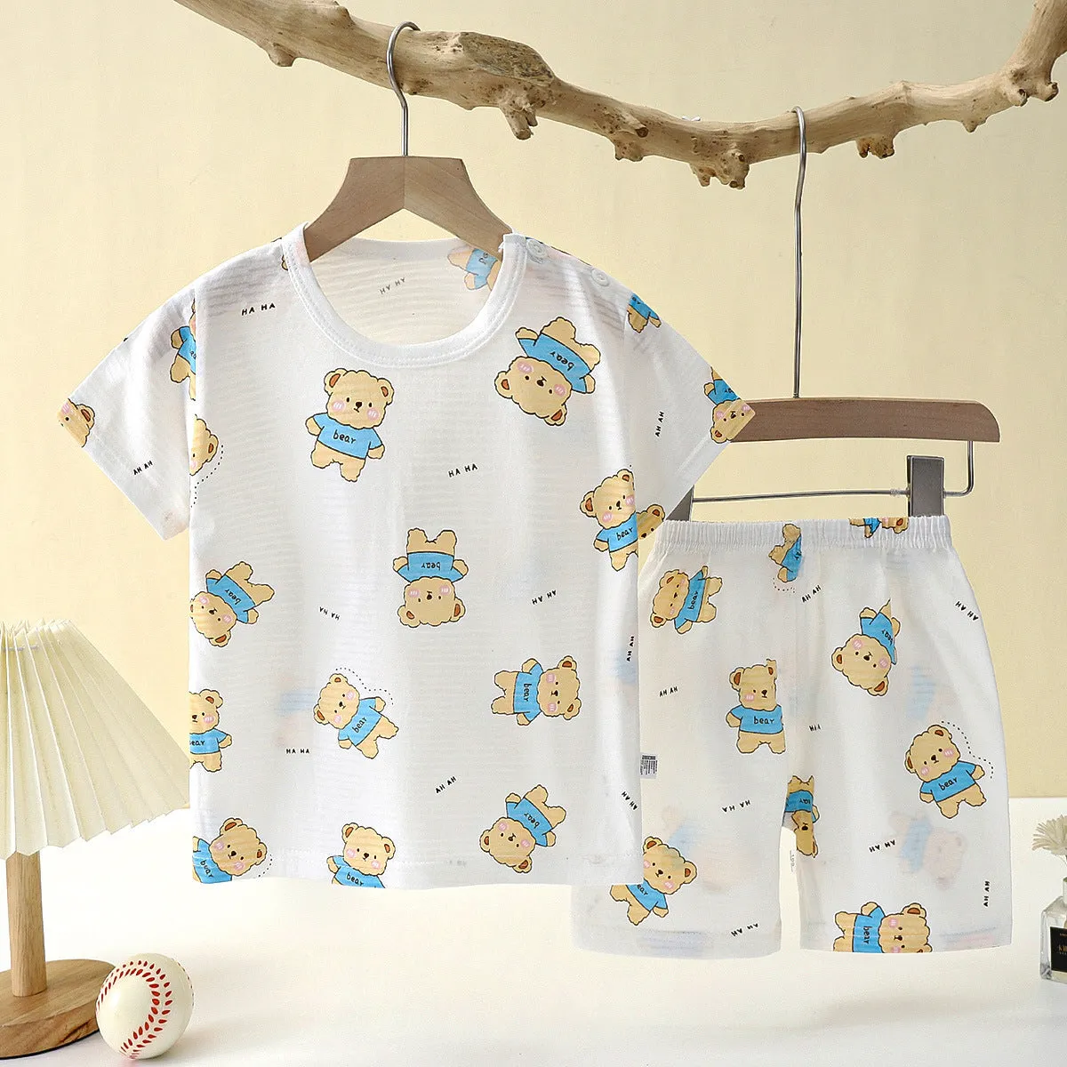 Children's Loungewear Pajamas Pure Cotton Underwear Set