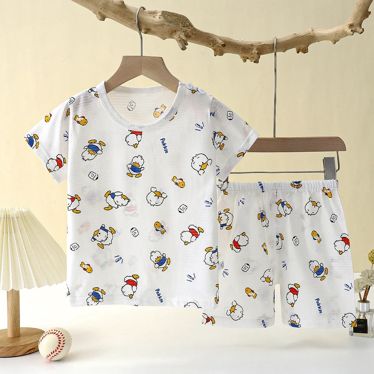 Children's Loungewear Pajamas Pure Cotton Underwear Set