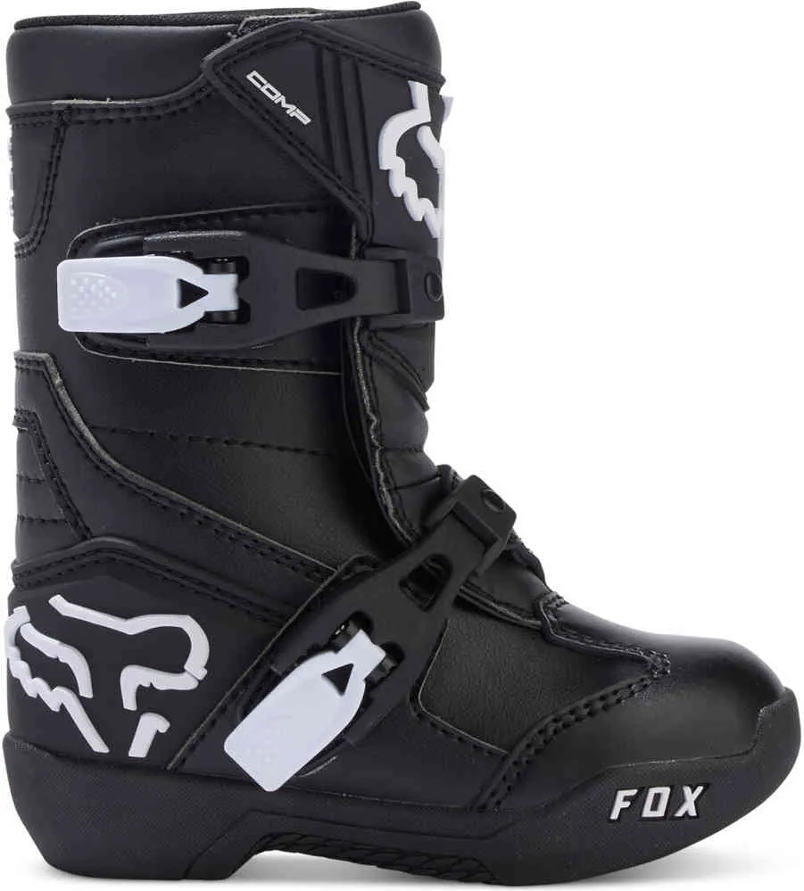 Children's motocross boots Comp FOX, black