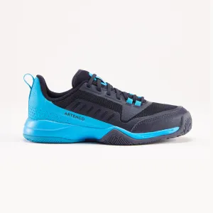 Children's tennis shoes - TS500 Fast JR Lace Nightsky ARTENGO, black blue/dark blue