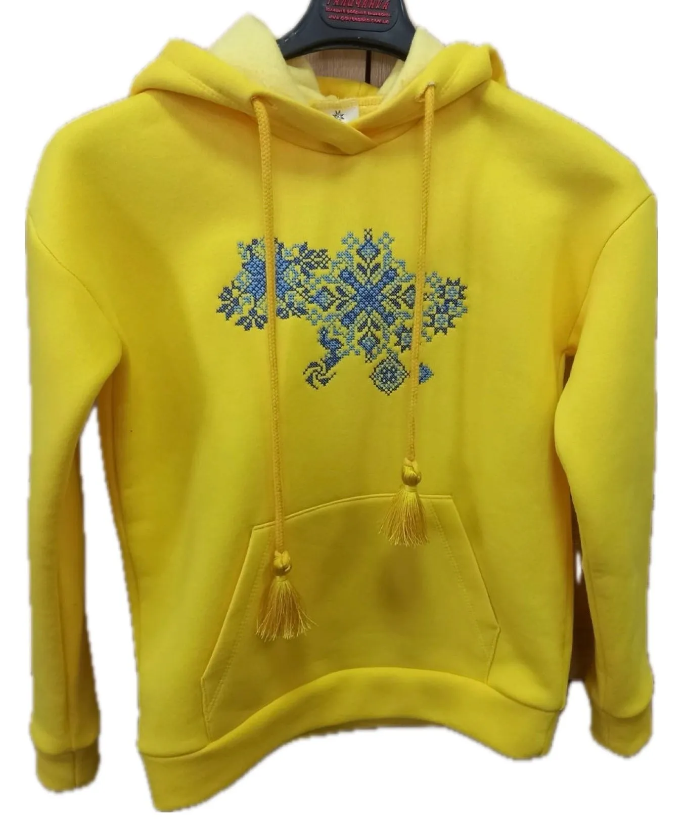 Children's Yellow Hoodie "Etno"