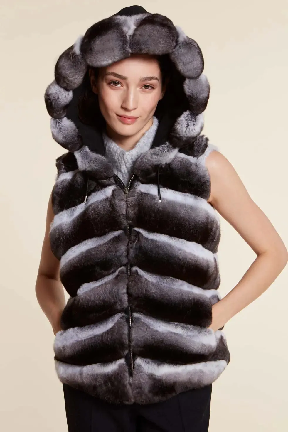 Chinchilla vest