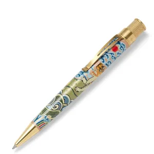 Chinese Tiger Rank Badge Rollerball Pen