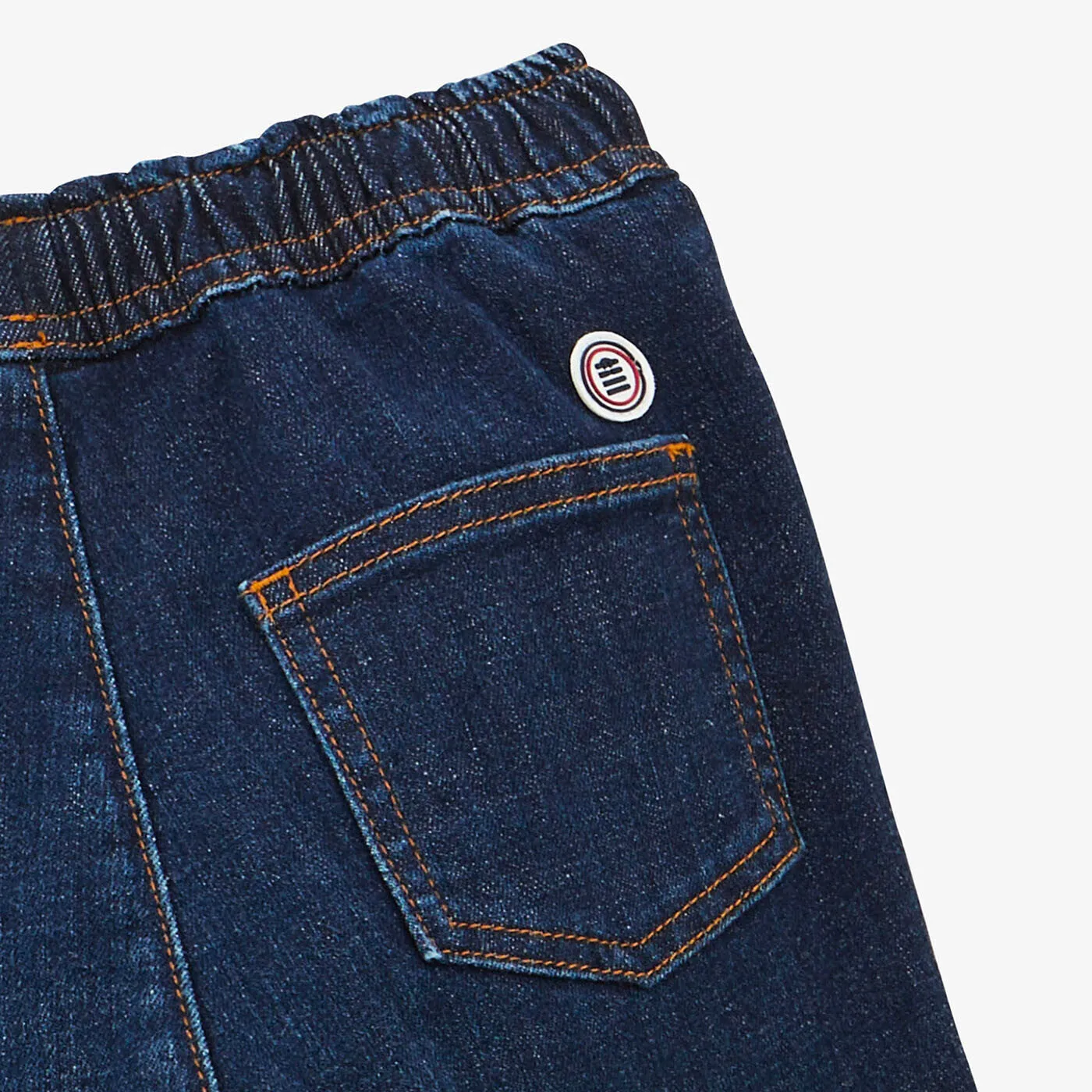 Chino 734 Junior en denim bleu brut