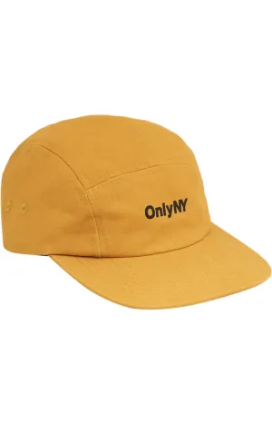 Chino Twill Logo 5 Panel Cap - Maize