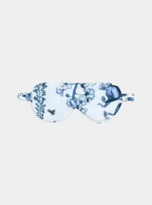 Chinoiserie Whimsy Cotton Sleep Mask