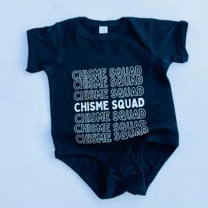 Chisme Squad Onesie - Black