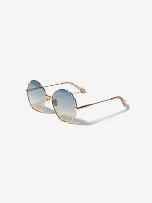 Chloé Girls Metal Framed Gradient Sunglasses