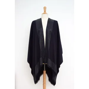 Chloe Cape: Navy