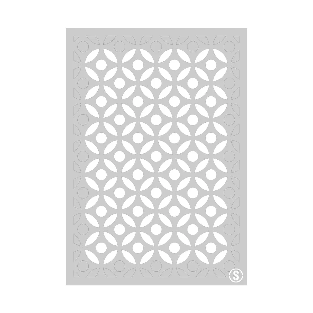 Chloe Dots Pattern Stencil