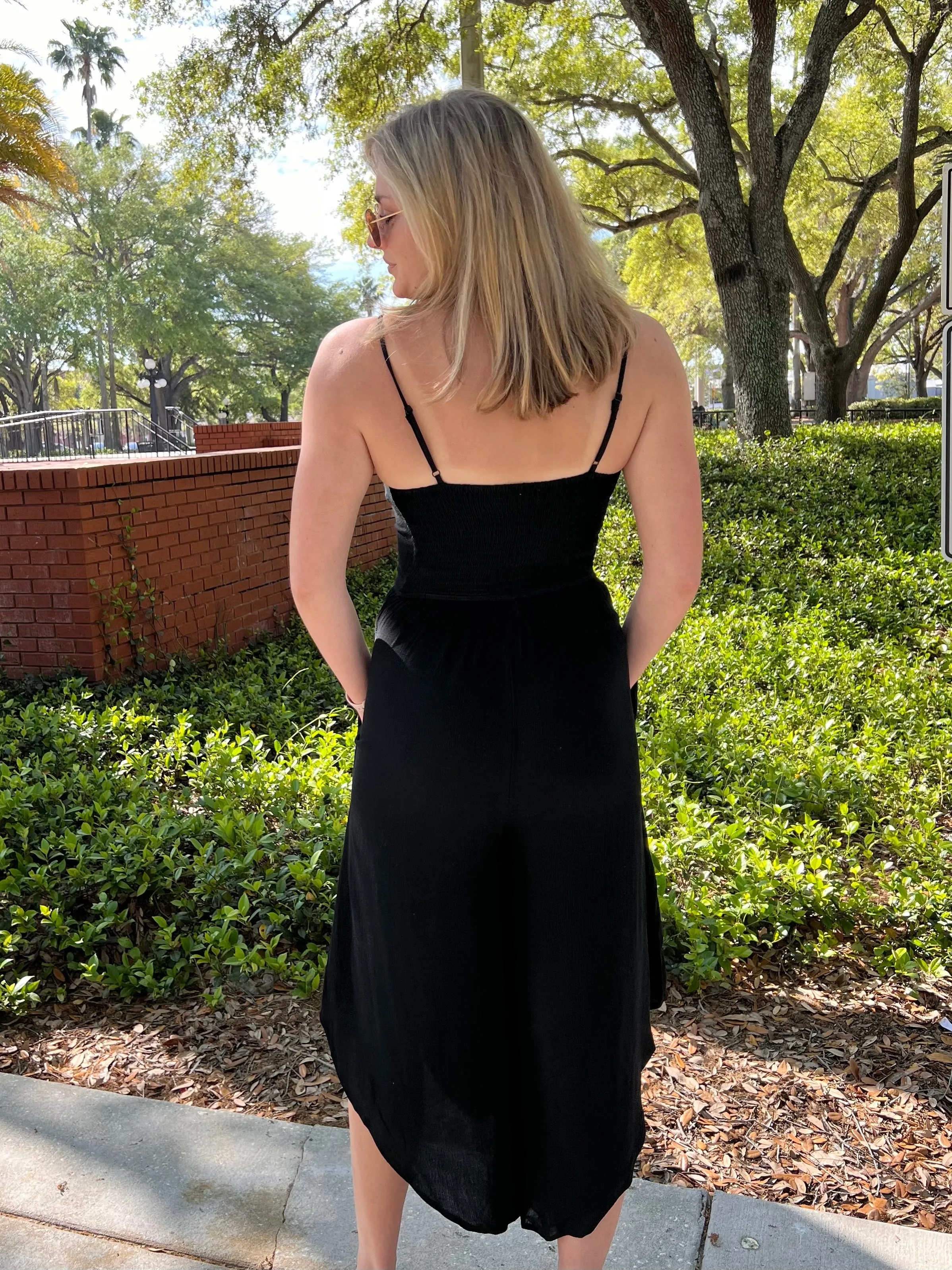 CHLOE JUMPSUIT IN BLACK