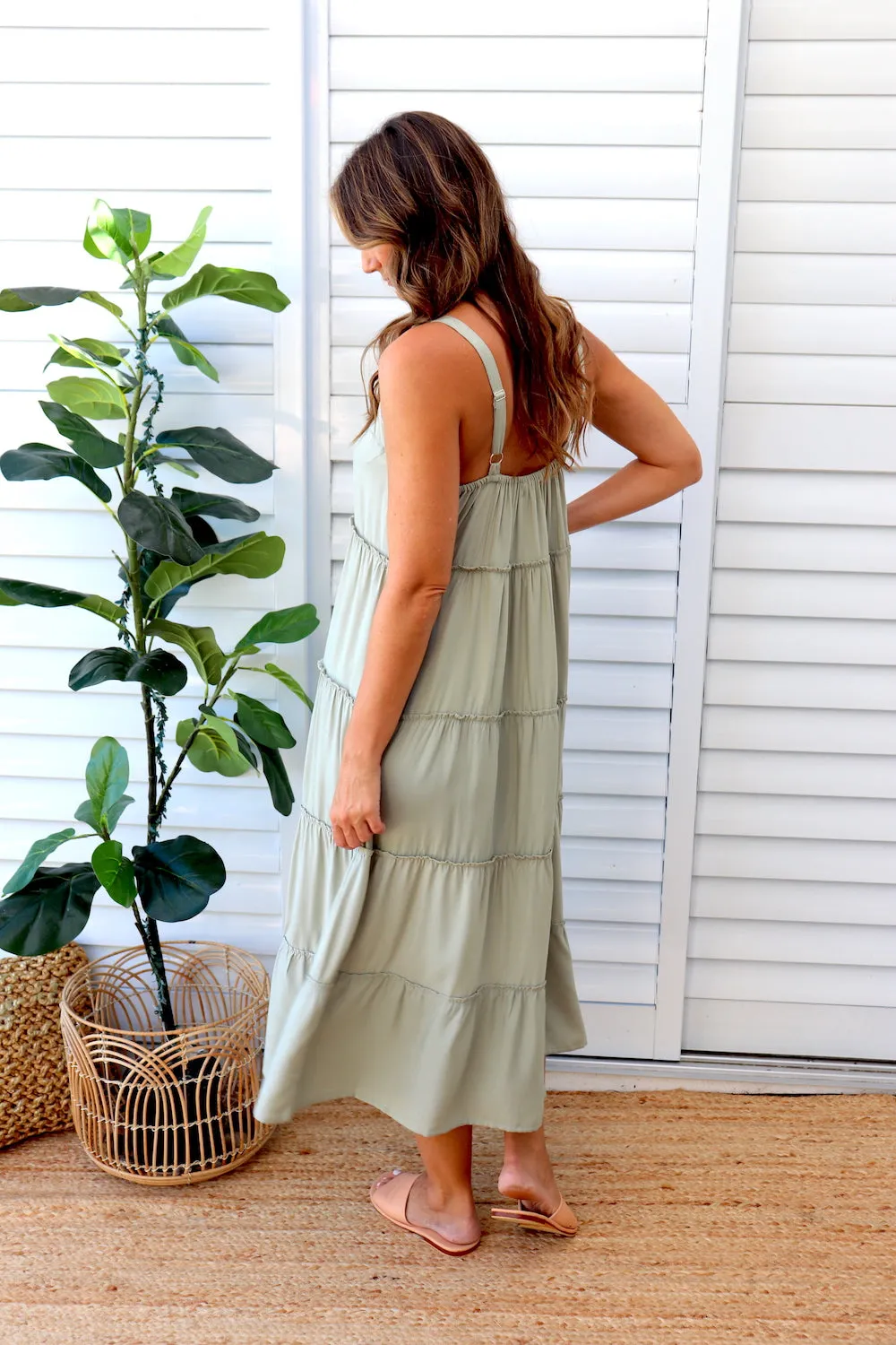 Chloe Maxi in Sage