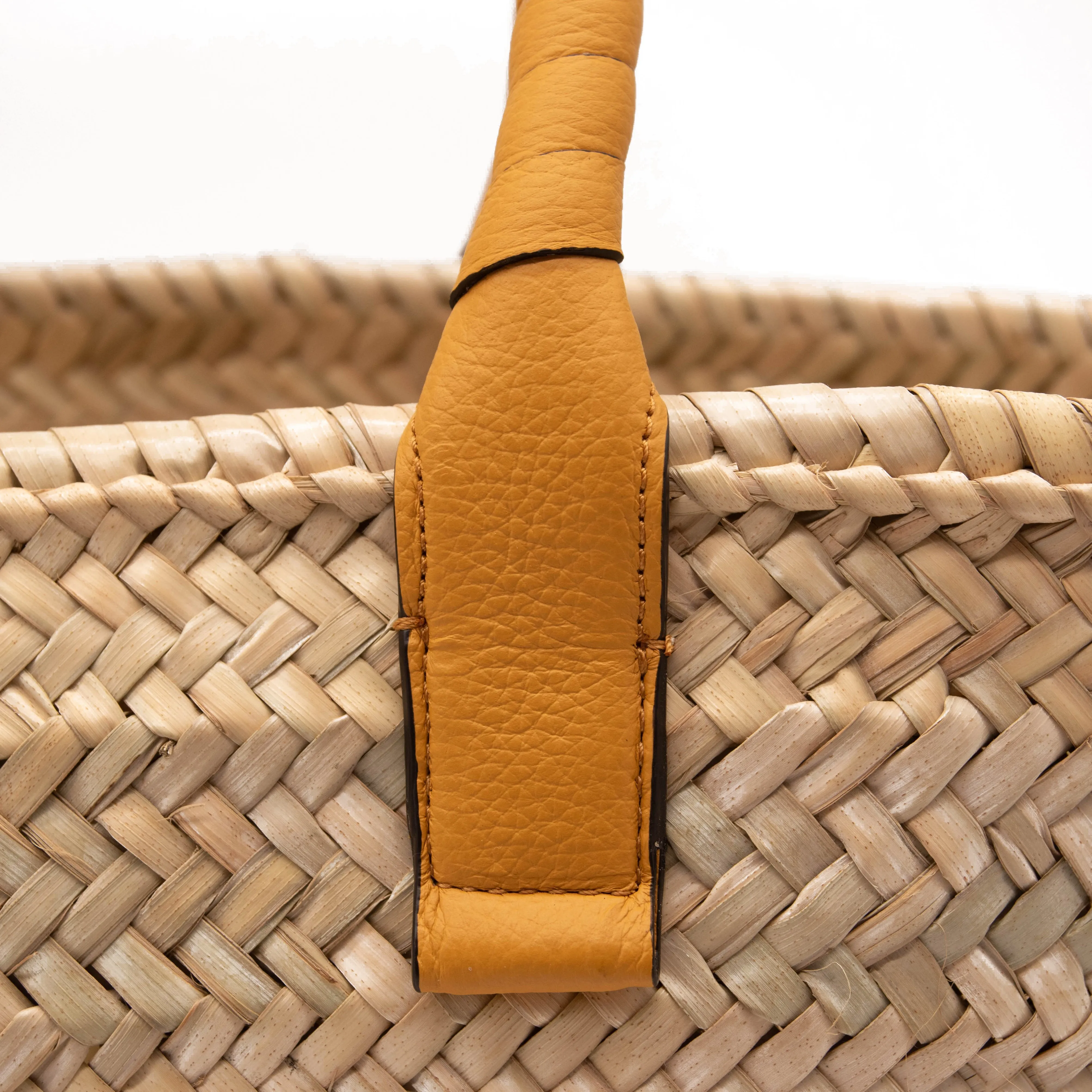 Chloe Medium Marcie Woven Raffia Tote