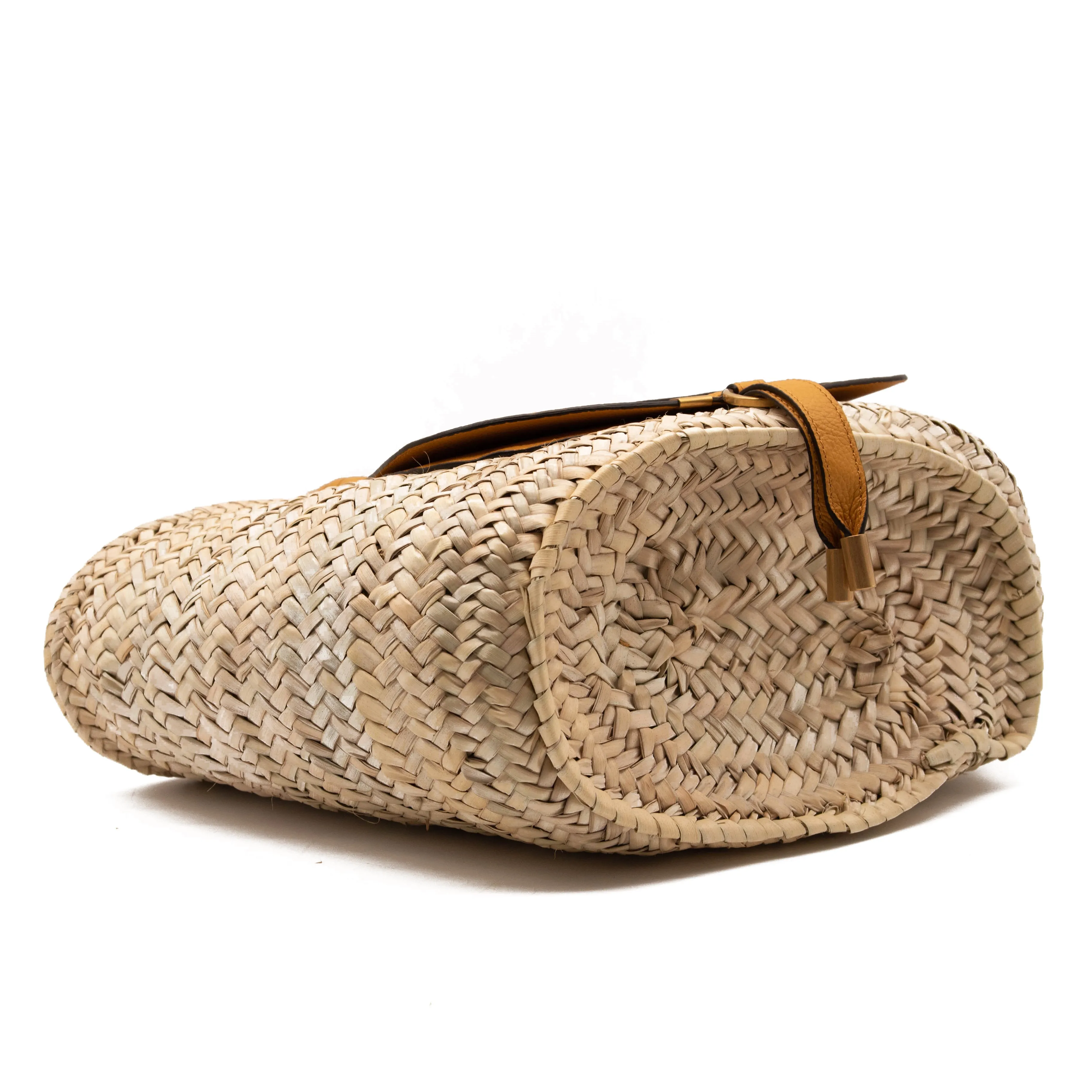 Chloe Medium Marcie Woven Raffia Tote