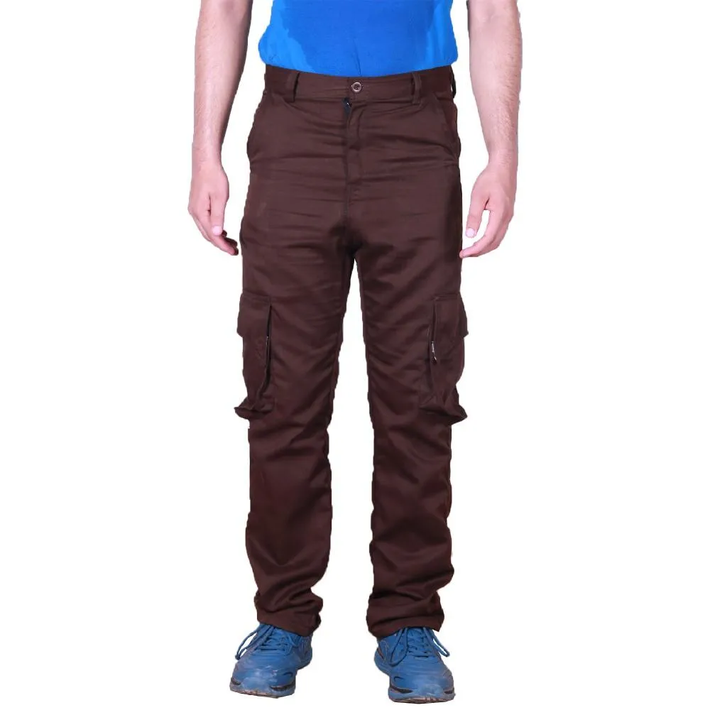 Chocolate Brown Cargo Pant For Work