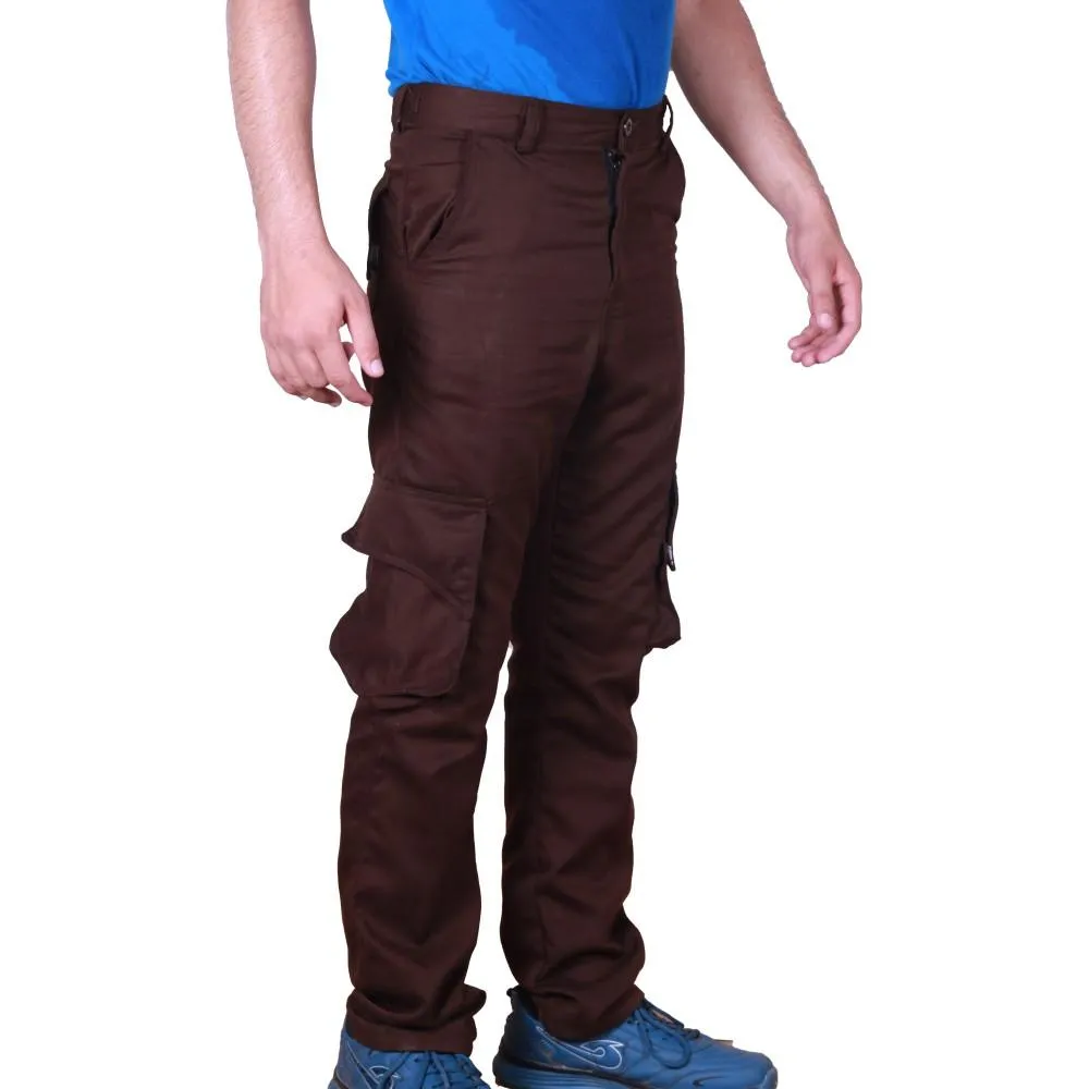 Chocolate Brown Cargo Pant For Work