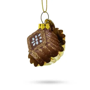 Chocolate Candy - Blown Glass Christmas Ornament