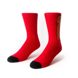 Chocolate Parliament Socks Red old code