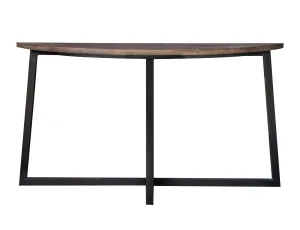 Choiba - Sofa Table - Brown / Black