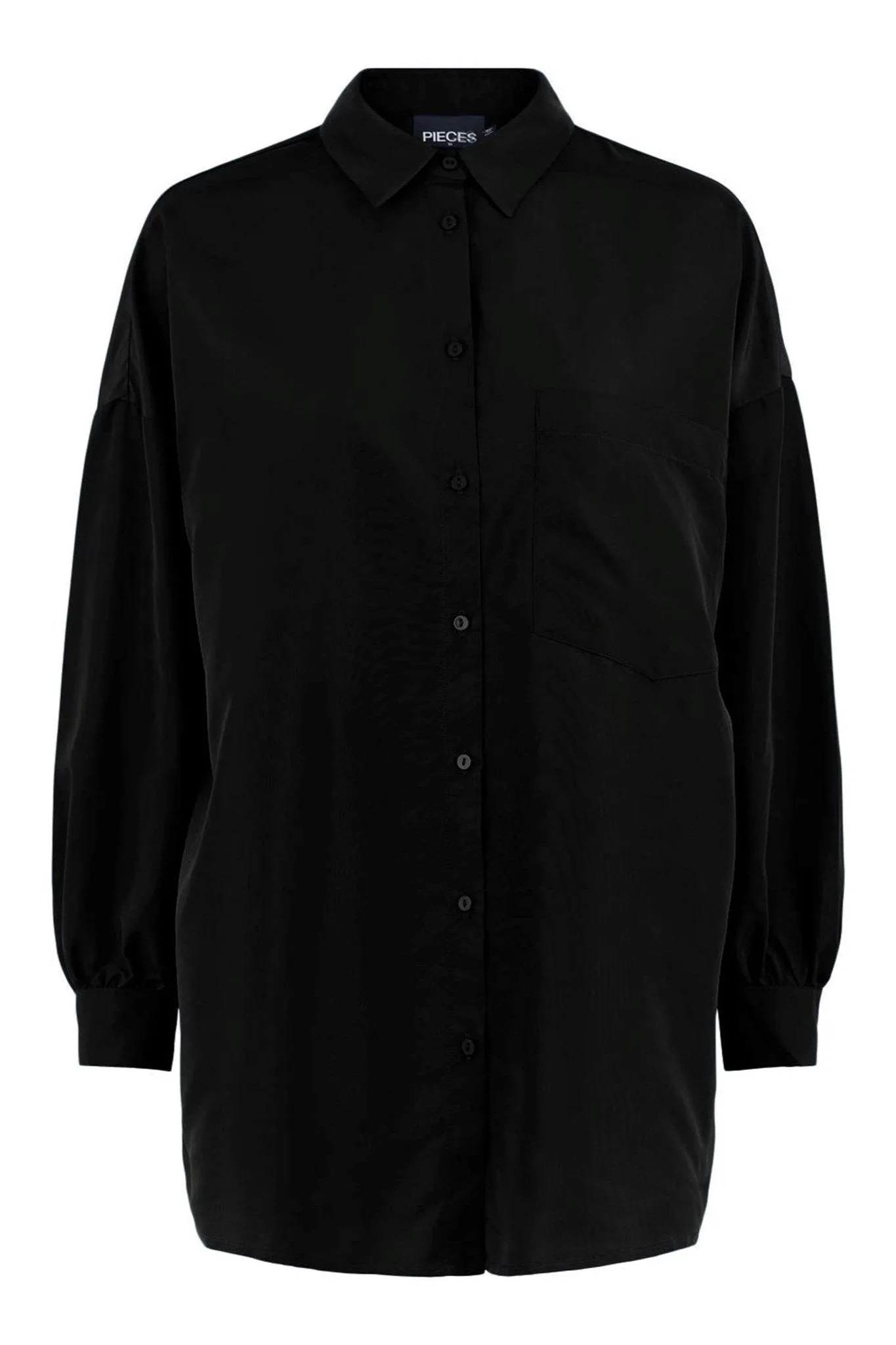 Chrilina Oversized Shirt - Black