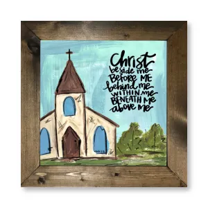 Christ Beside Me Framed Art